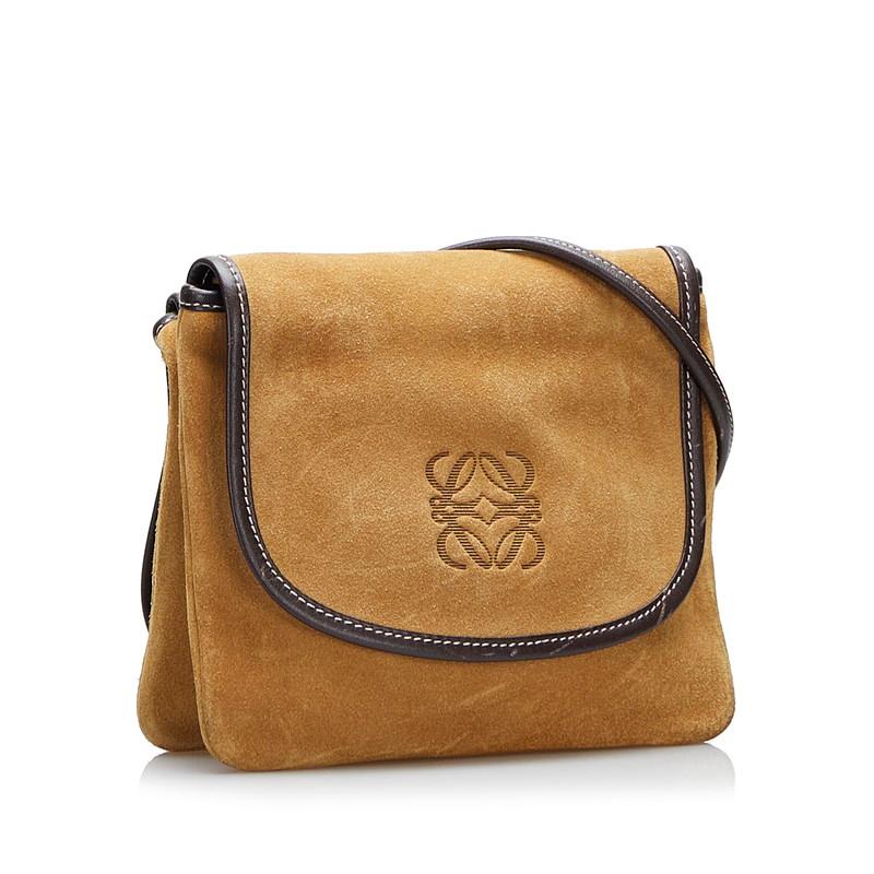 LOEWE ロエベ アナグラム 斜め掛け ショルダーバッグ ベージュ LOEWE ロエベ アナグラム 斜め掛け ショルダーバッグ ベージュ