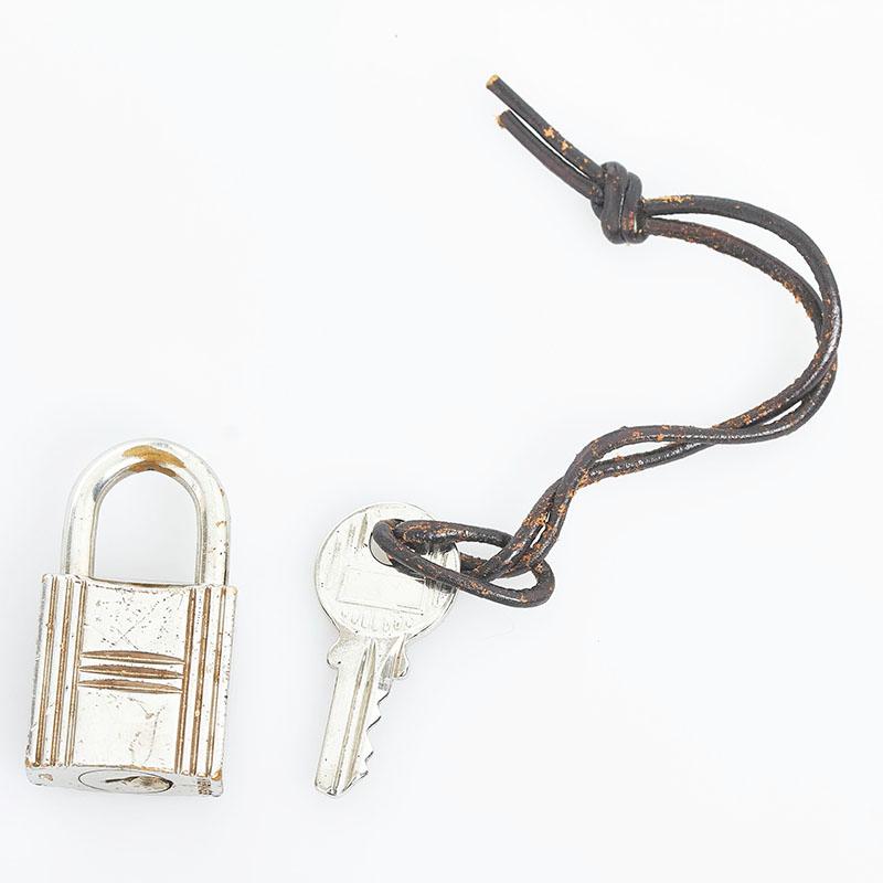 エルメス カデナ シルバー メタル レディース HERMES 【中古】 送料  