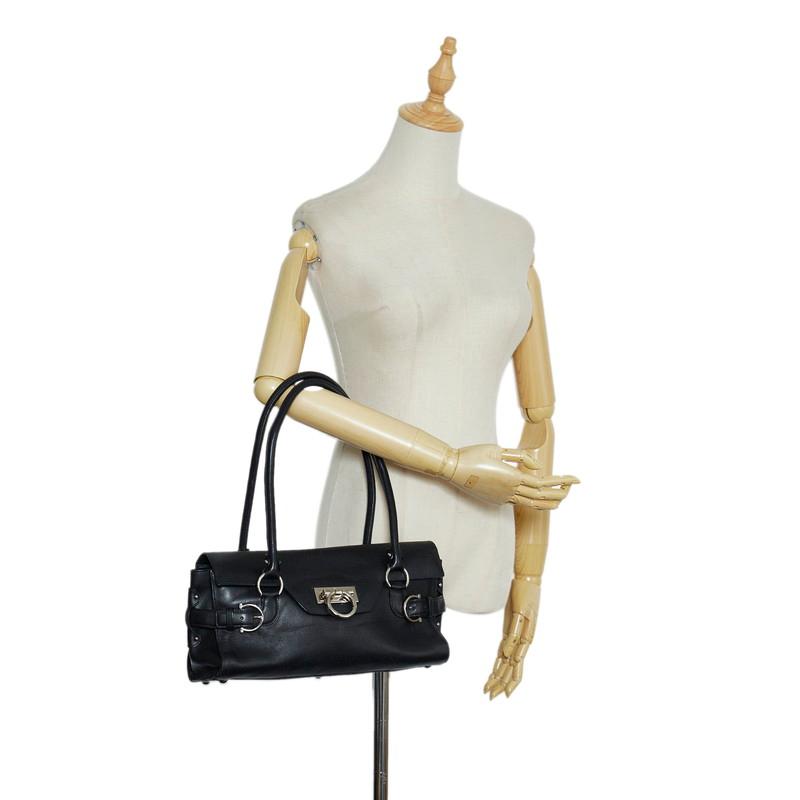 美品 4862 Salvatore Ferragamo フェラガモハンドバッグ