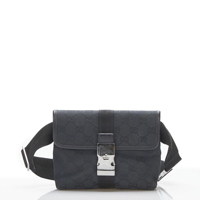 GUCCI グッチ GGキャンバス ボディバッグ ウエストバッグ 131236