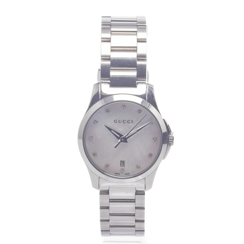 GUCCI（グッチ） Gタイムレス 腕時計 YA126535 ステンレススチール