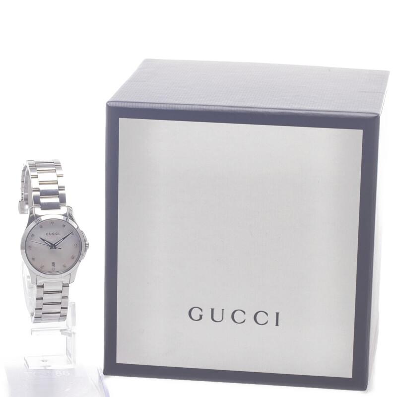 GUCCI（グッチ） Gタイムレス 腕時計 YA126535 ステンレススチール