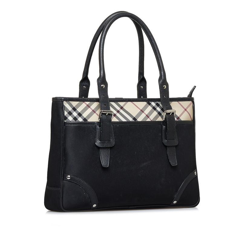 BURBERRY バーバリー ノバチェック ハンドバッグ トートバッグ 