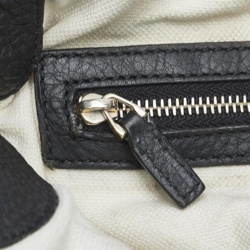 GUCCI（グッチ） インターロッキングG ハンドバッグ 323675 ブラック