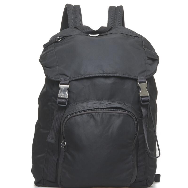 PRADA プラダ リュックサック バックパック V135 ブラック ナイロン 