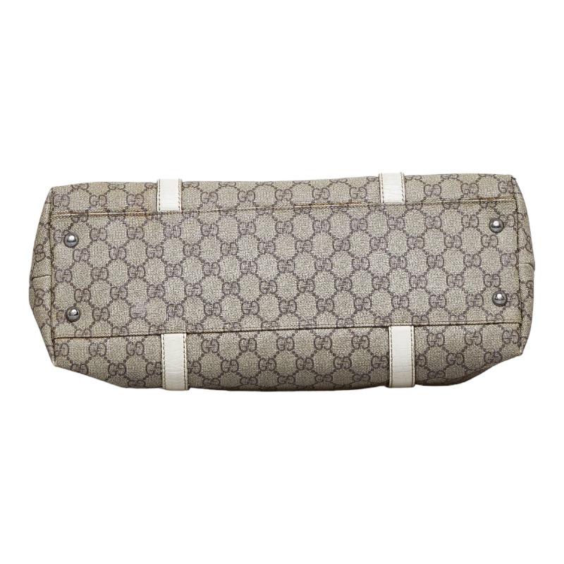 GGスプリーム トートバッグ PVC BRW GUCCI（グッチ） GGスプリーム ハンドバッグ トートバッグ 114595
