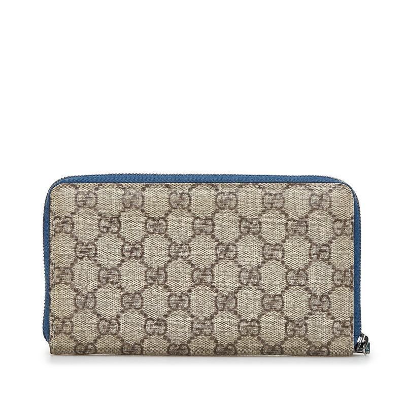 GUCCI（グッチ） GGスプリーム ラウンドファスナー 長財布 146212