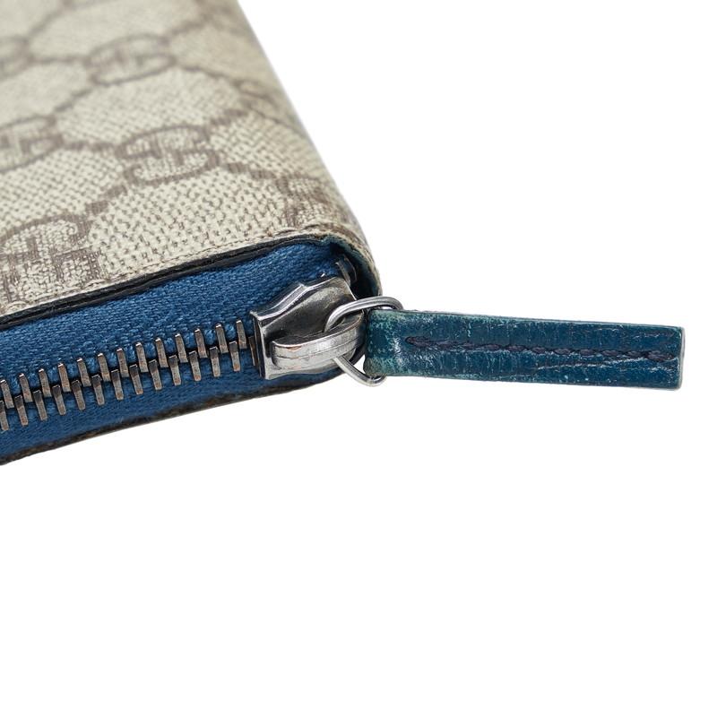 GUCCI（グッチ） GGスプリーム ラウンドファスナー 長財布 146212