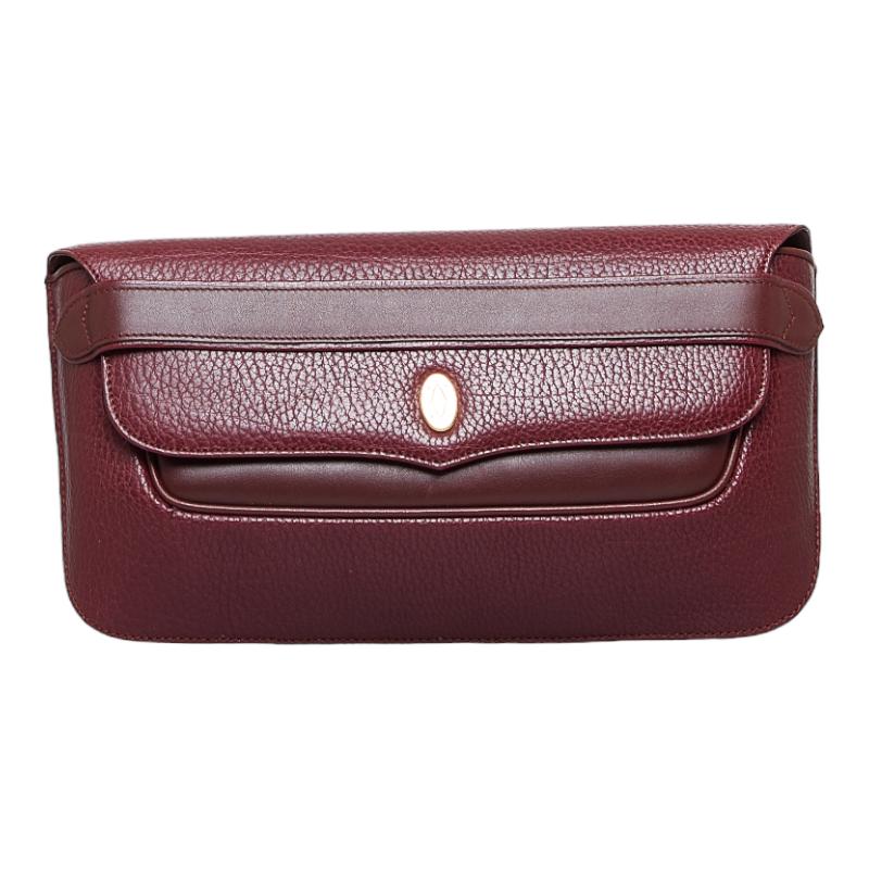 カルティエ マスト クラッチバッグ ワイン SG2575B カルティエ マスト クラッチバッグ ワイン SG2575B Cartier