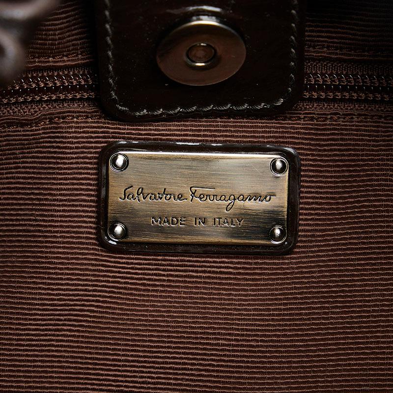 サルヴァトーレフェラガモ ヴァラリボン ハンドバッグ AB-21