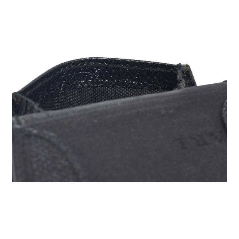 BVLGARI（ブルガリ） 馬蹄型 コインケース ブラック レザー メンズ