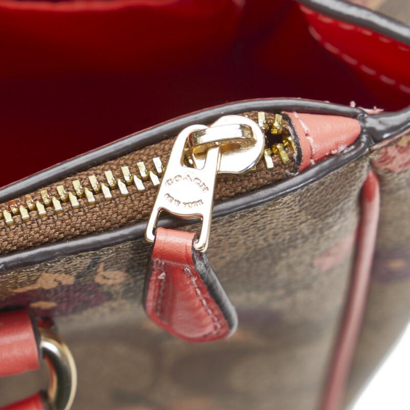 COACH（コーチ） フラワー 花柄 ショルダーバッグ ハンドバッグ 2WAY