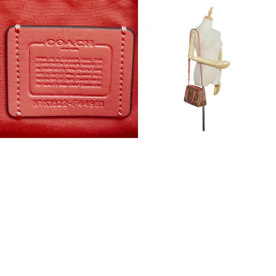 COACH（コーチ） フラワー 花柄 ショルダーバッグ ハンドバッグ 2WAY