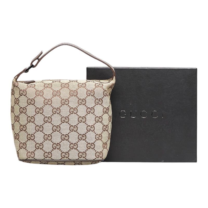 GUCCI グッチ GGキャンバス アクセサリーポーチ 34080 ベージュ GUCCI グッチ GGキャンバス アクセサリーポーチ 34080 ベージュ