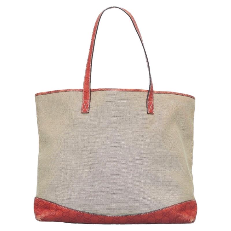 GUCCI（グッチ） グッチシマ ハンドバッグ トートバッグ 297435 カーキ