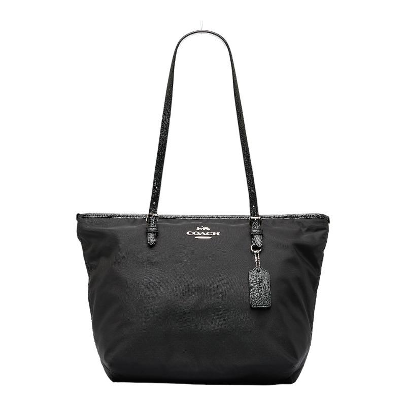 コーチ ショルダーバッグ美品  - F25907 COACH（コーチ） トートバッグ ショルダーバッグ F25907 ブラック