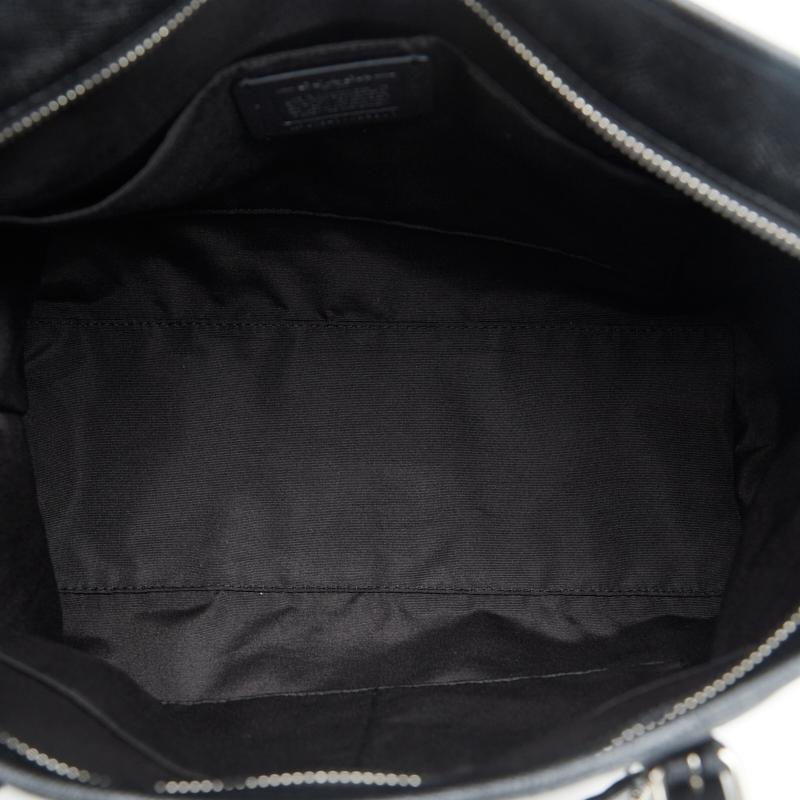 コーチ ショルダーバッグ美品  - F25907 COACH（コーチ） トートバッグ ショルダーバッグ F25907 ブラック