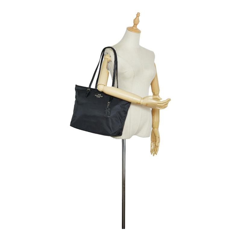 コーチ ショルダーバッグ美品  - F25907 COACH（コーチ） トートバッグ ショルダーバッグ F25907 ブラック