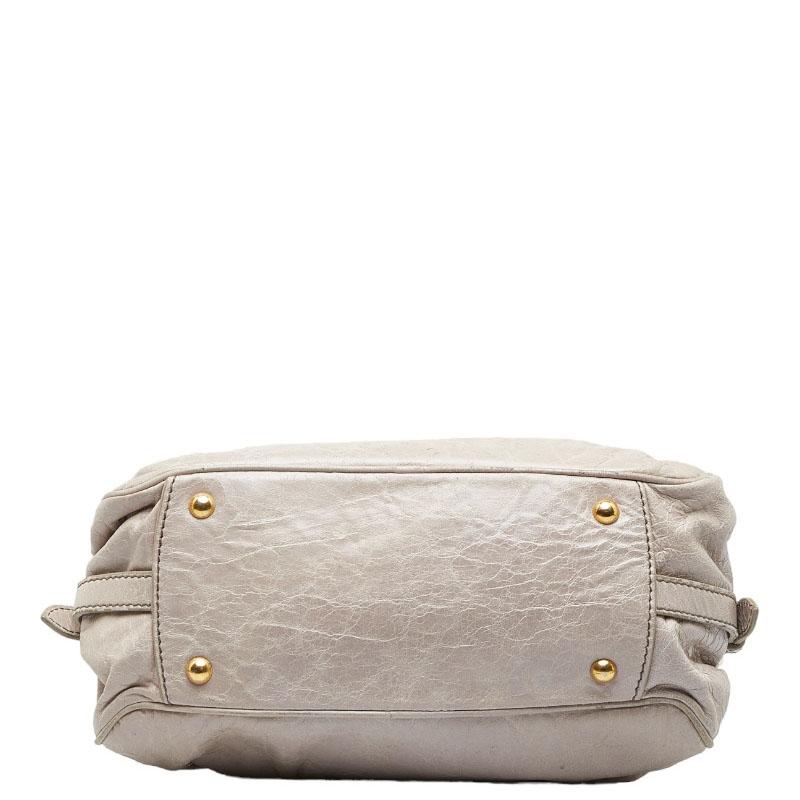 miu ミュウミュウ ナッパ キーチャーム ハンドバッグ ショルダー miu ミュウミュウ ナッパ キーチャーム ハンドバッグ ショルダー