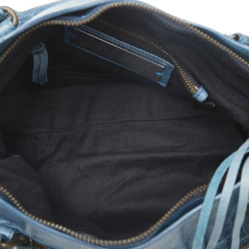 BALENCIAGA バレンシアガ ザ ファースト ハンドバッグ 103208 ブルー 