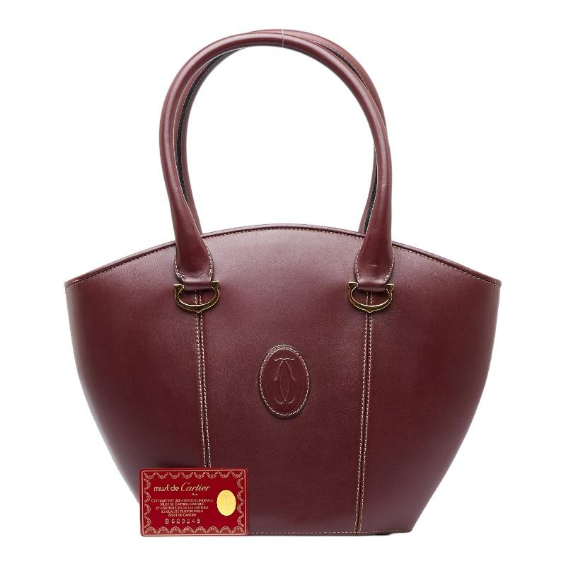 Cartier カルティエ マストライン ハンドバッグ トートバッグ