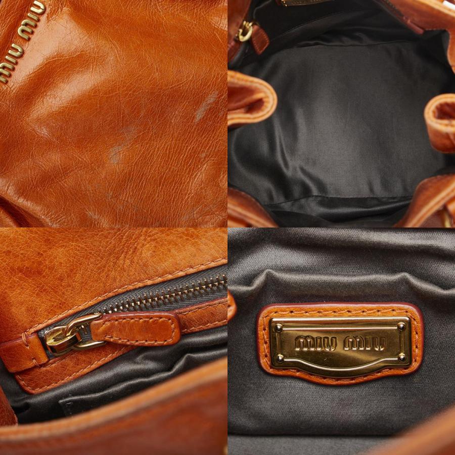 miu ミュウミュウ リボン ハンドバッグ ショルダーバッグ 2WAY  