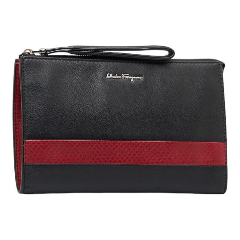 未使用品　サルバトーレ　フェラガモ　クラッチバック 楽天市場】超美品 Salvatore Ferragamo サルヴァトーレ