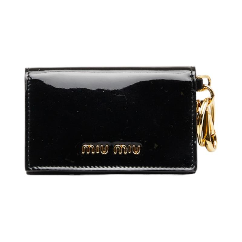 miu ミュウミュウ リボン カードケース コインケース 名刺入れ miu ミュウミュウ リボン カードケース コインケース 名刺入れ