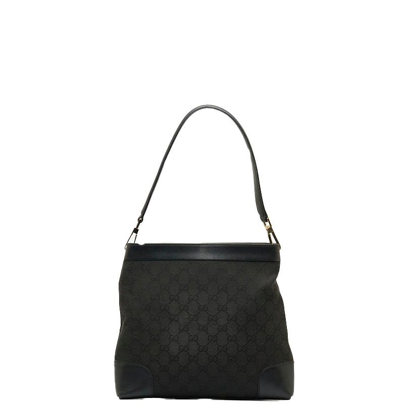 GUCCI グッチ GGキャンバス ゴールド金具 ワンショルダーバッグ 001  