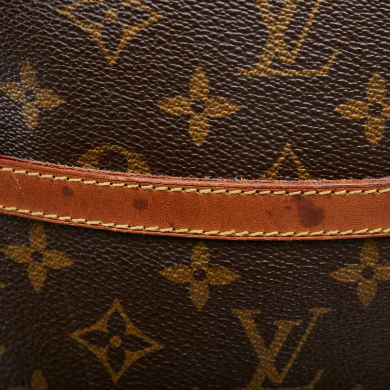 本物 ルイヴィトン LOUIS VUITTON LV ダヌーブ GM モノグラム ショルダーバッグ ポシェット ブラウン M45262 Danube ビトン バッグ 中古 LOUIS VUITTON（ルイ・ヴィトン） ダヌーブ モノグラム ショルダー