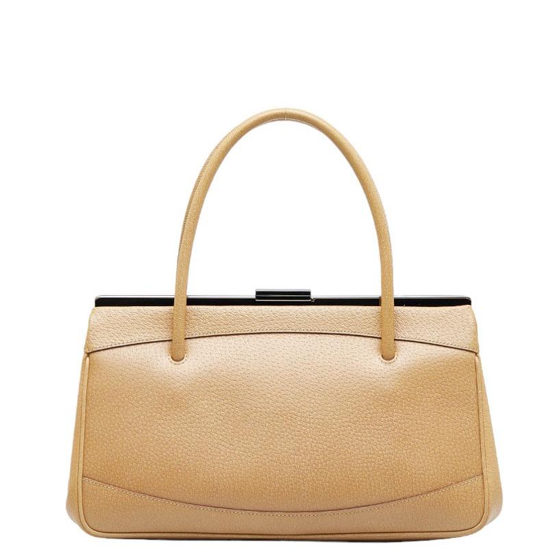 GUCCI（グッチ） ロゴチャーム シルバー金具 ハンドバッグ 92726