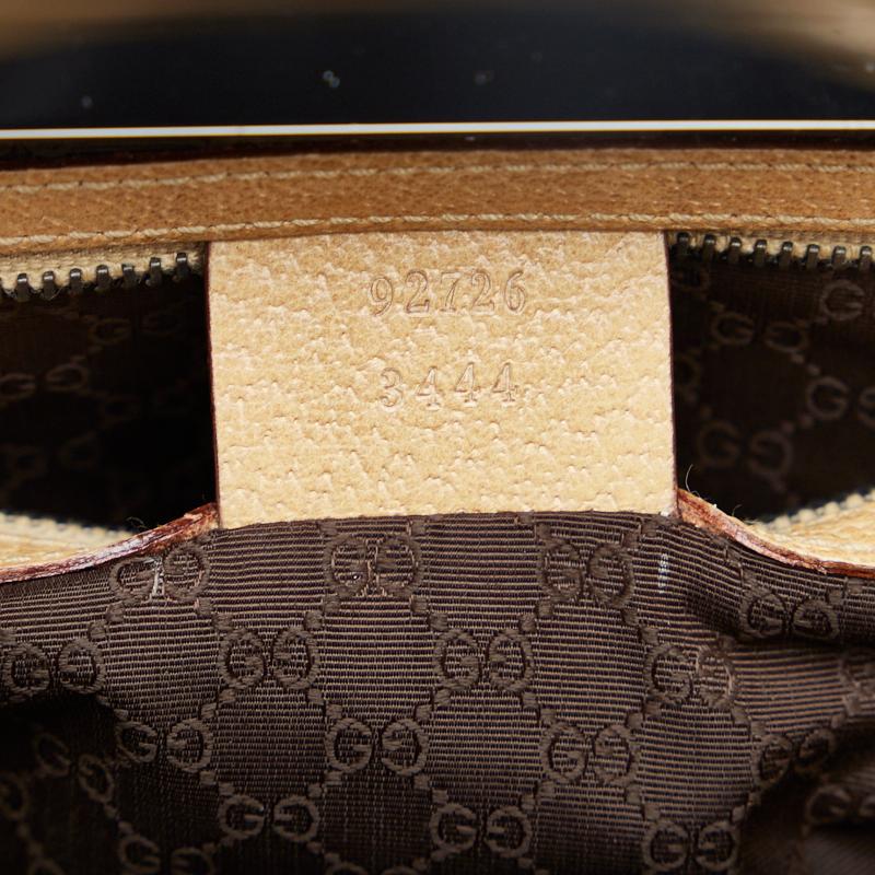GUCCI（グッチ） ロゴチャーム シルバー金具 ハンドバッグ 92726