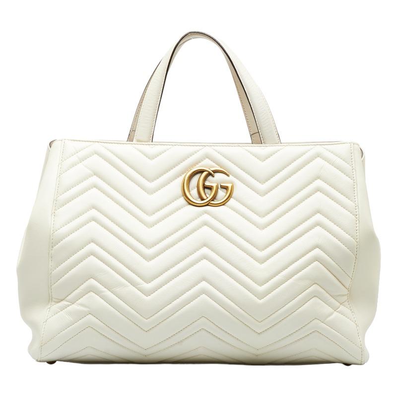 GUCCI グッチ GGマーモント キルティング ミディアム