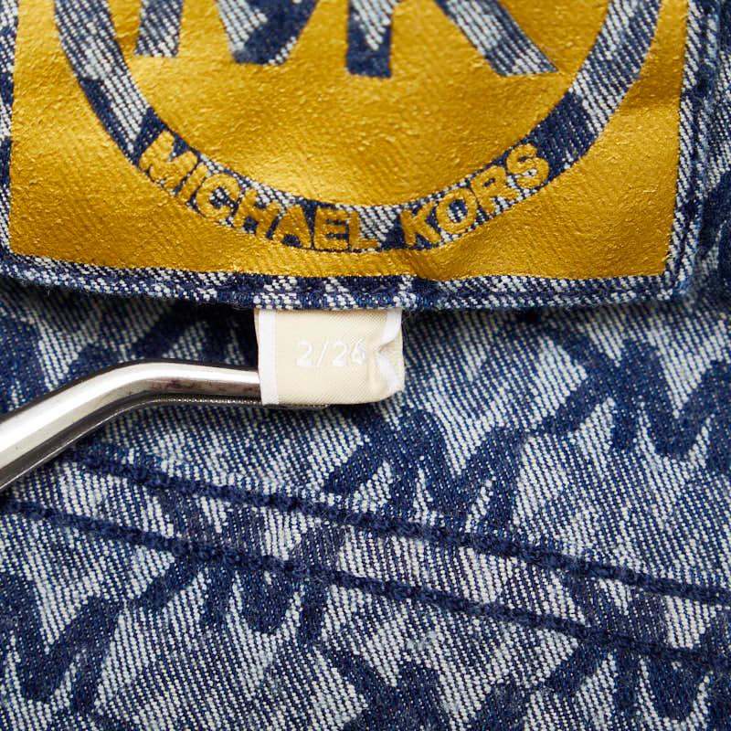 MICHEAL KORS マイケルコース 膝丈ワンピース ノースリーブ ブルー Michael Kors マイケルコース ワンピース - メルカリ