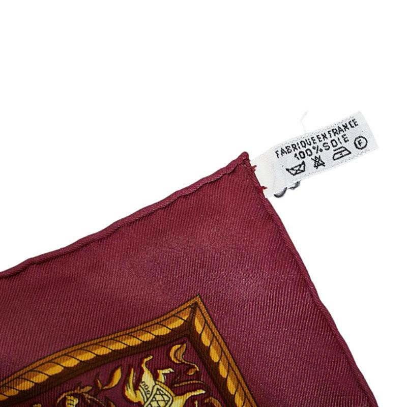 HERMES（エルメス） カレ90 CHASSE EN INDE インドの狩猟 スカーフ