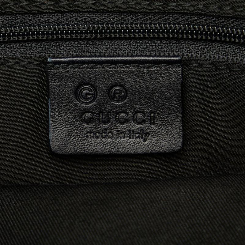 GUCCI（グッチ） ハンドバッグ 152283 ブラック ナイロン レザー