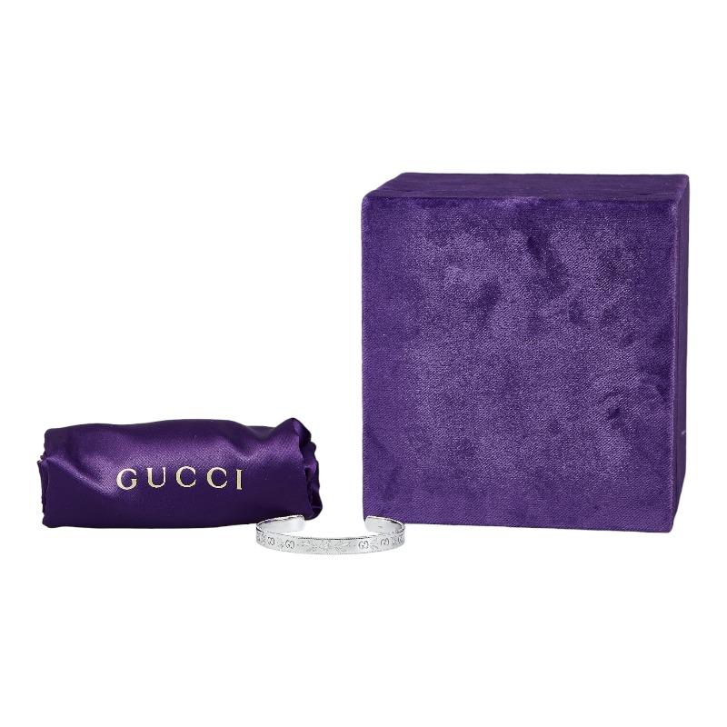GUCCI グッチ アイコンブルーム ブレスレット バングル 750 レディース 