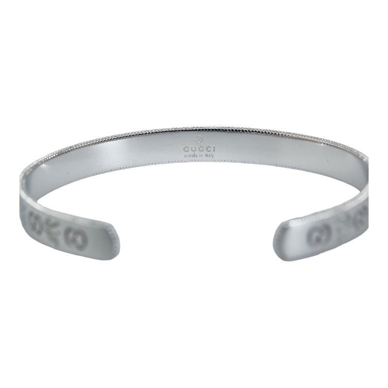 GUCCI グッチ アイコンブルーム ブレスレット バングル 750 GUCCI グッチ アイコンブルーム ブレスレット バングル 750