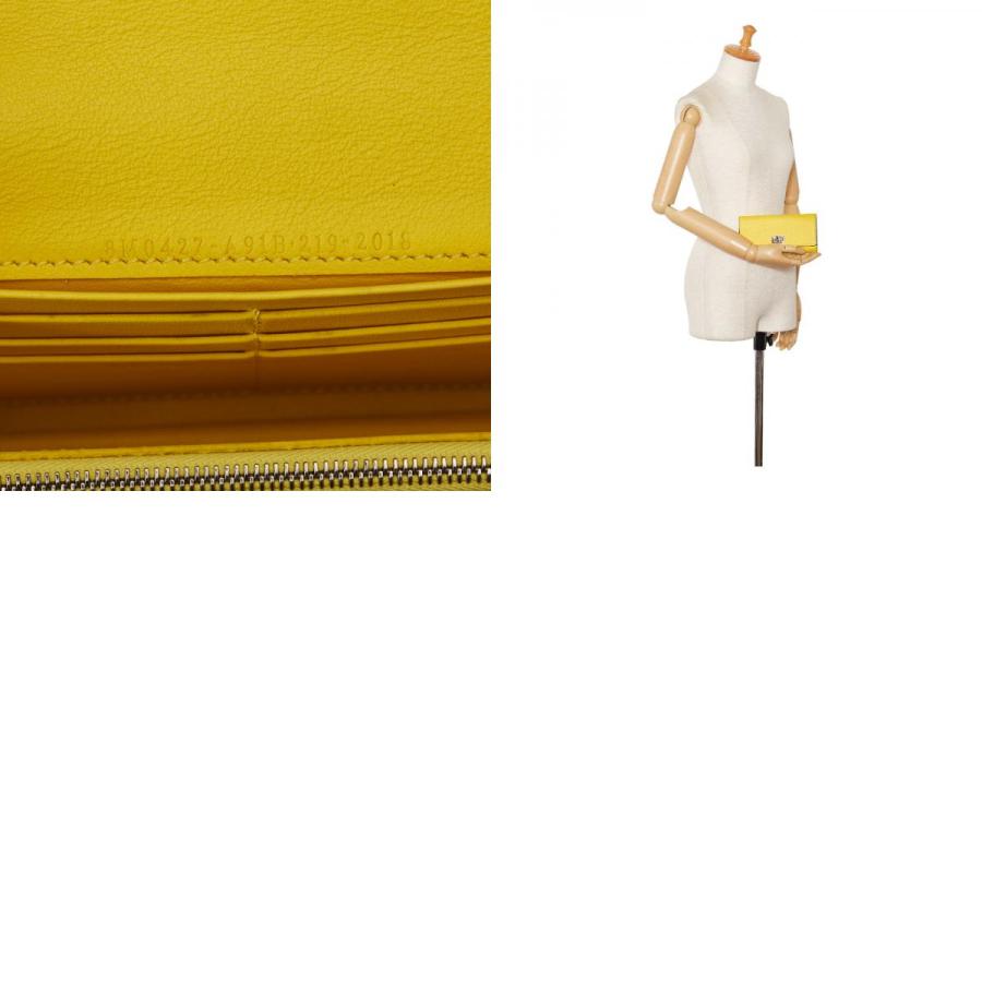 FENDI（フェンディ） ピーカブー 長財布 2つ折り財布 8M0427 イエロー