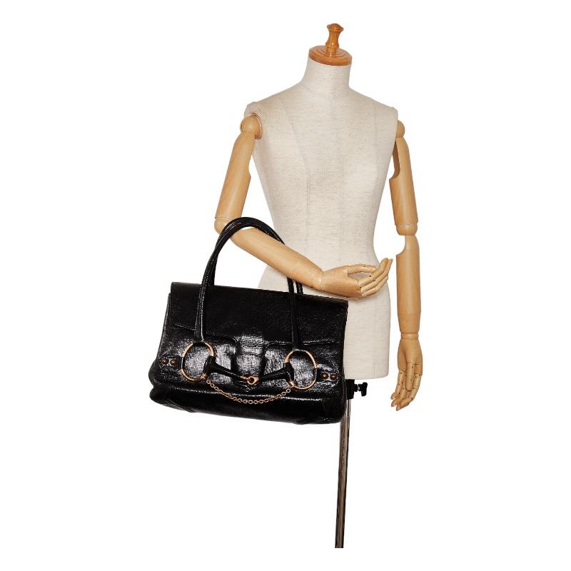 GUCCI（グッチ） ホースビット ハンドバッグ トートバッグ 120983