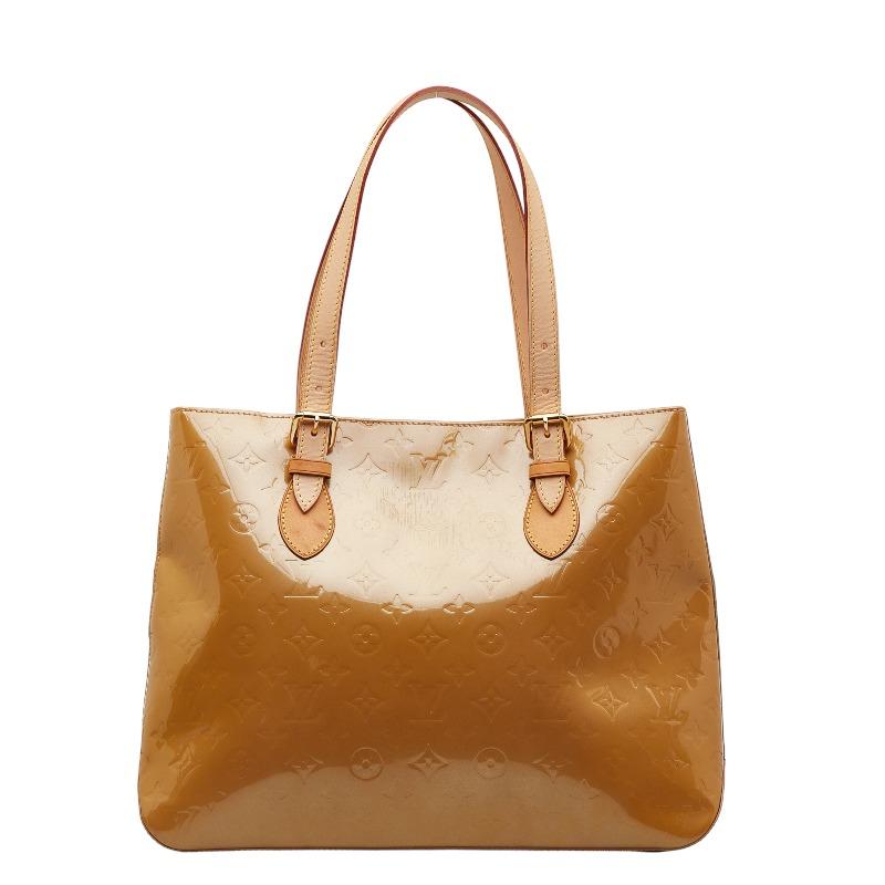 LOUIS VUITTON モノグラムヴェルニ ブレントウッド A4収納可能
