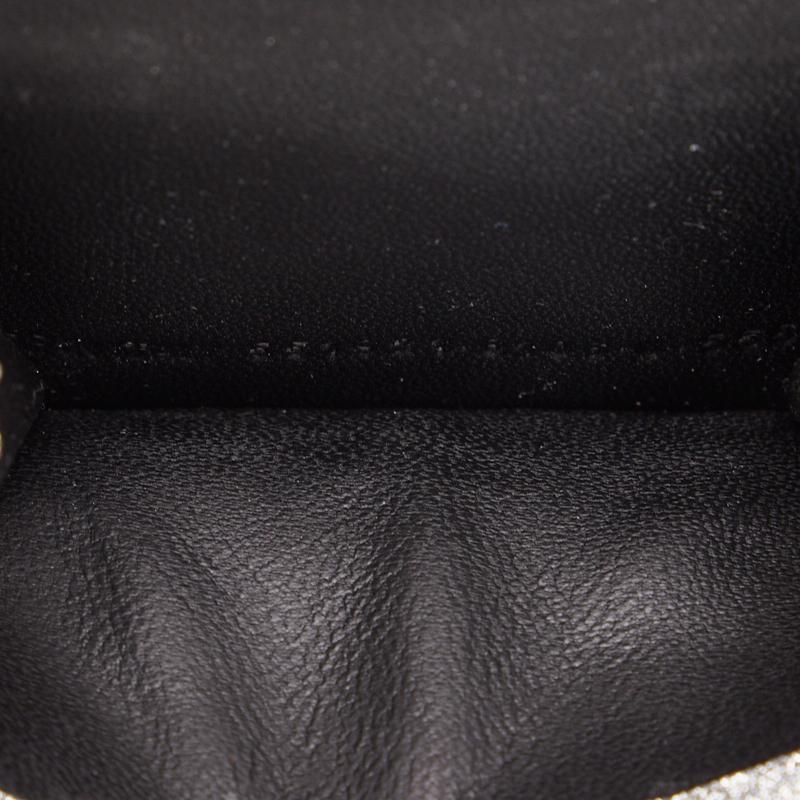 BALENCIAGA（バレンシアガ） シルバーグリッター コンパクトウォレット