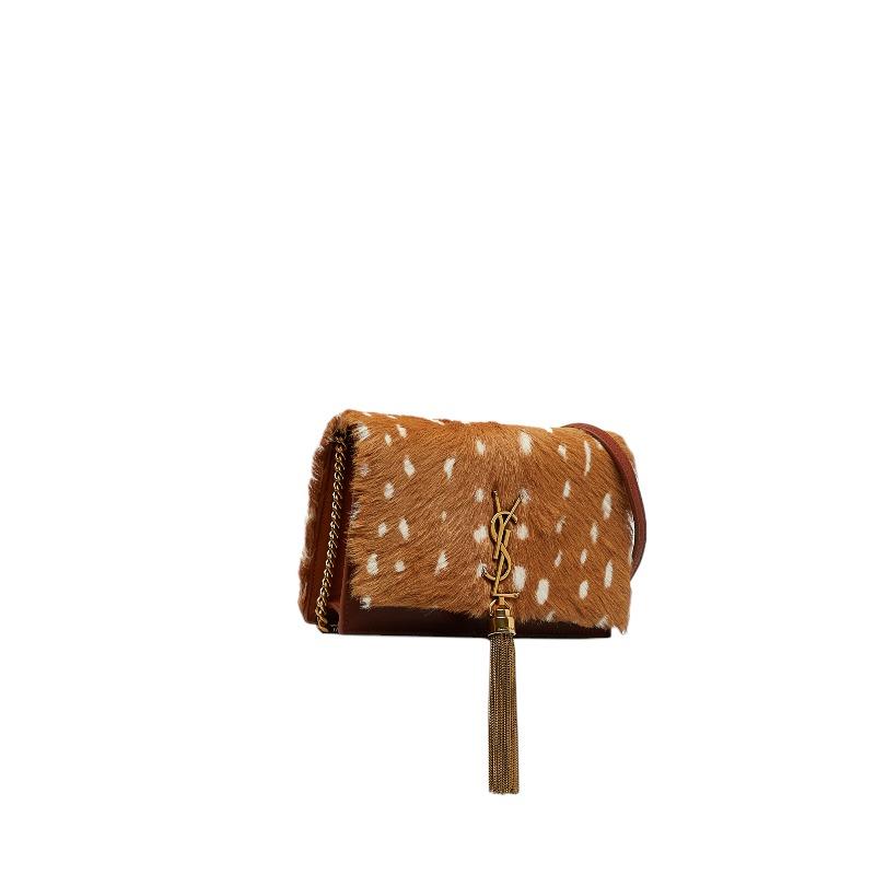 ASUS サンローラン ケイト チェーン ウォレット ミニショルダーバッグ  