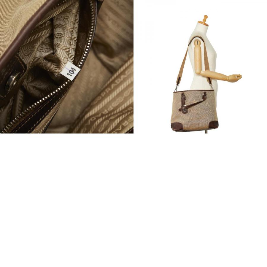 PRADA（プラダ） ロゴジャガード ハンドバッグ ショルダーバッグ 2WAY