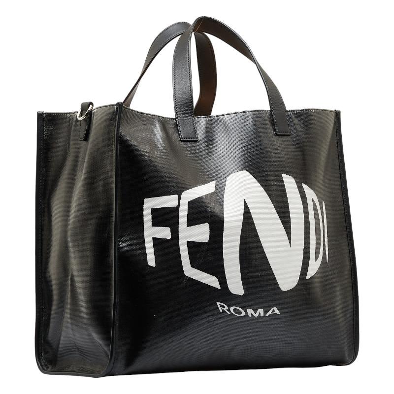 FENDI フェンディ ビッグロゴ フィッシュアイ トートバッグ