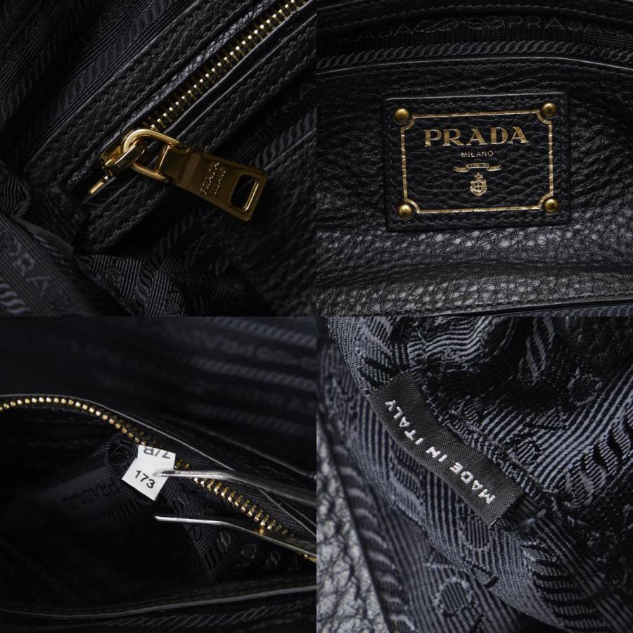 PRADA プラダ ヴィッテロダイノ ゴールド金具 ハンドバッグ ミニ PRADA プラダ ヴィッテロダイノ ゴールド金具 ハンドバッグ ミニ
