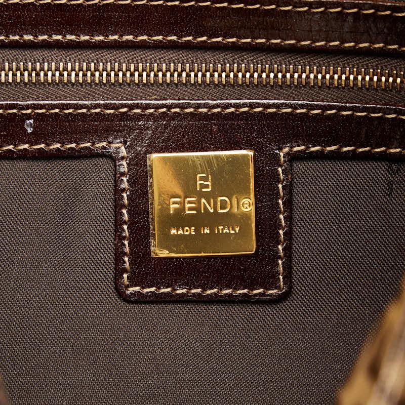 FENDI フェンディ ズッキーノ マンマバケット ショルダーバッグ