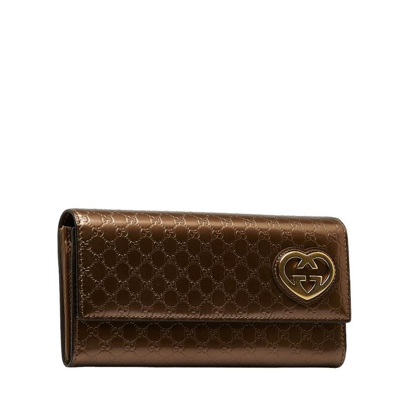 グッチ ラブリーハート ロング財布 GUCCI グッチ グッチシマ ラブリーハート 長財布 245728