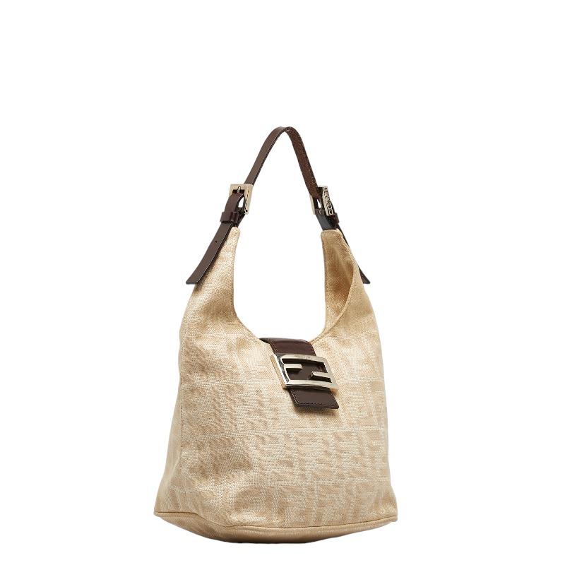 FENDI（フェンディ） ズッカ ミニ ハンドバック 26686 ベージュ