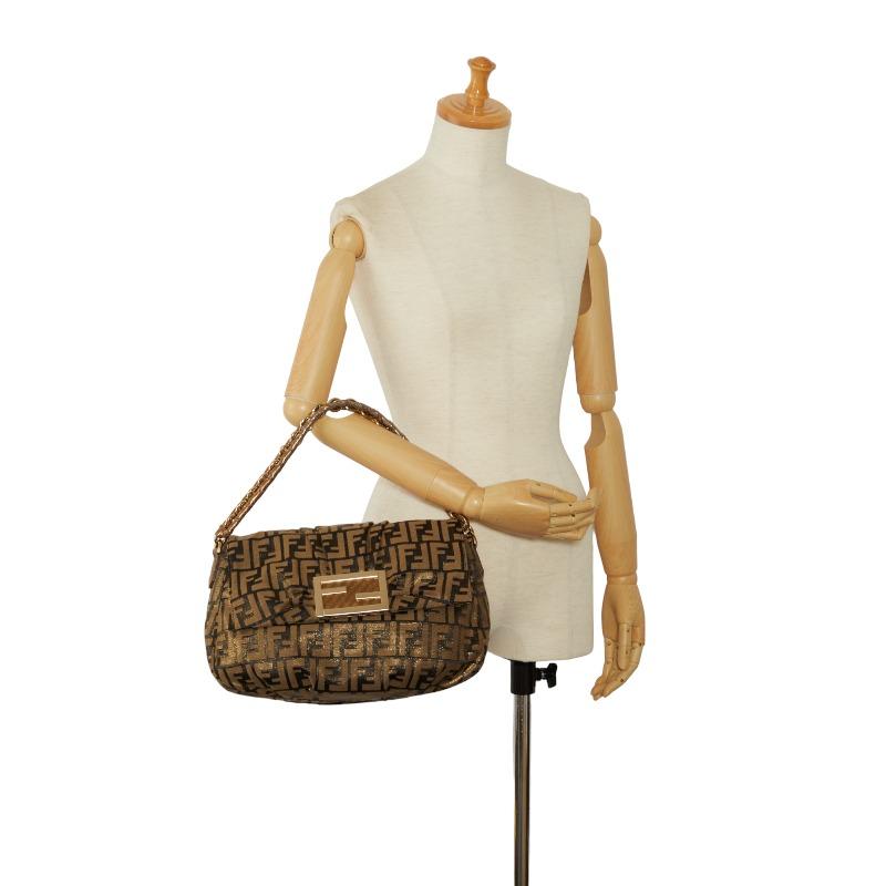 ✨希少 極美品✨ FENDI フェンディ ハンドバッグ　ミア チェーン デニム ✨希少 極美品✨ FENDI フェンディ ハンドバッグ ミア チェーン